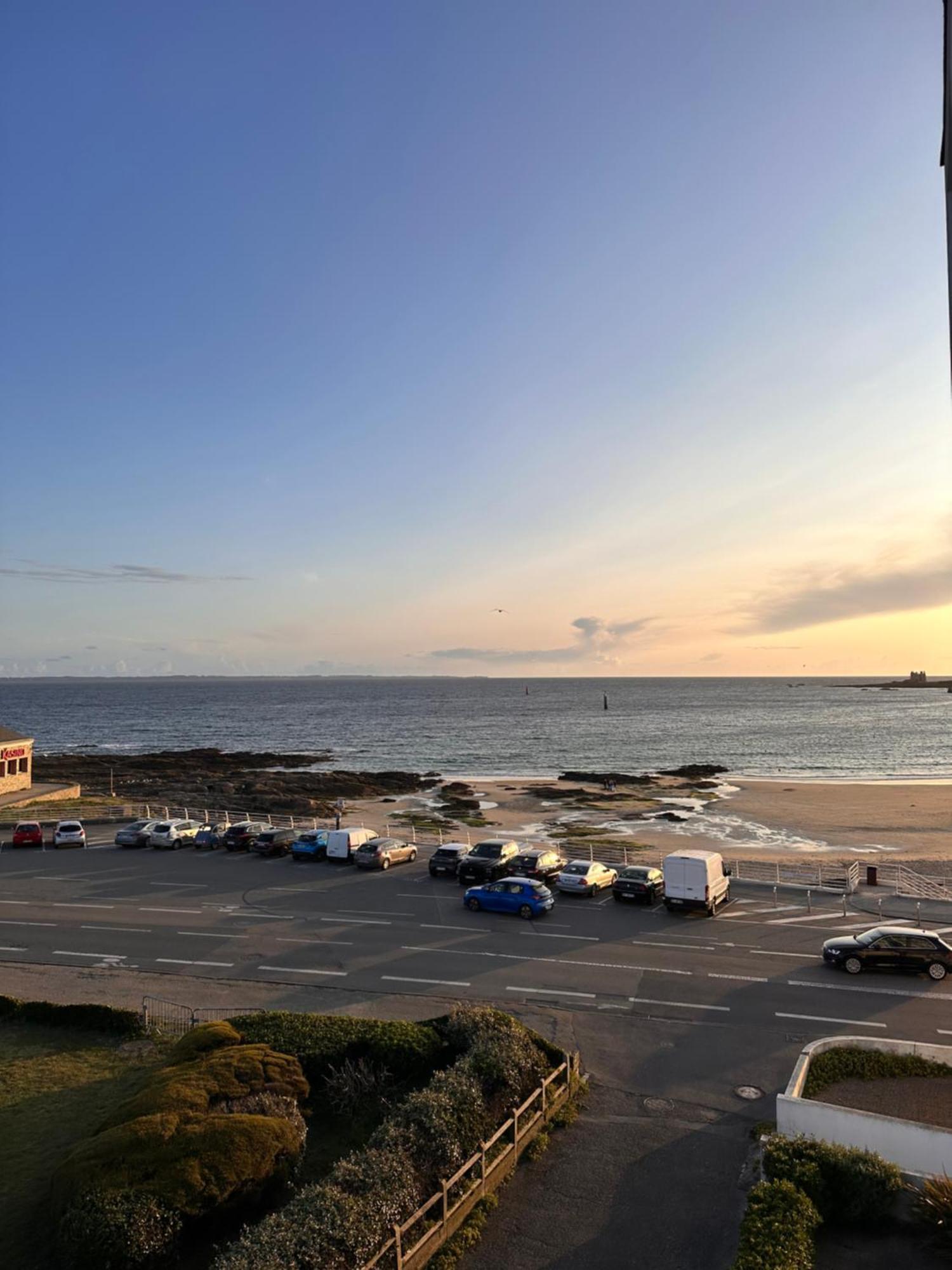 Appartement Vue Sur Mer, A Deux Pas De La Plage Port-Haliguen Esterno foto