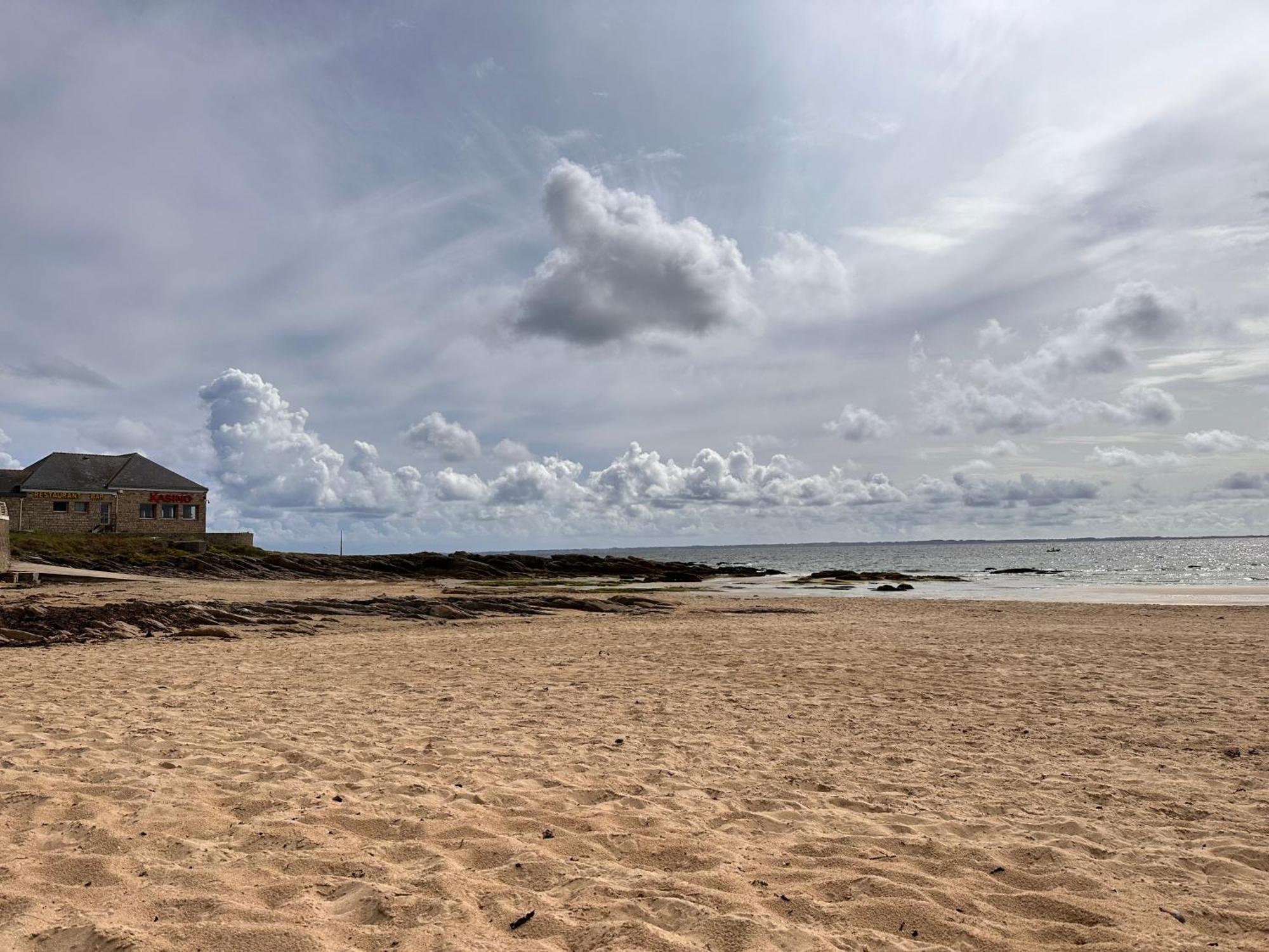 Appartement Vue Sur Mer, A Deux Pas De La Plage Port-Haliguen Esterno foto